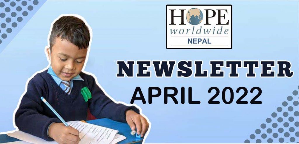 NEWSLETTER APRIL 2022